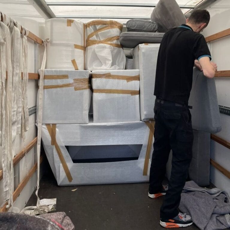 Lewisham Home Removals Van Loading with Van Buddies Removal Services.